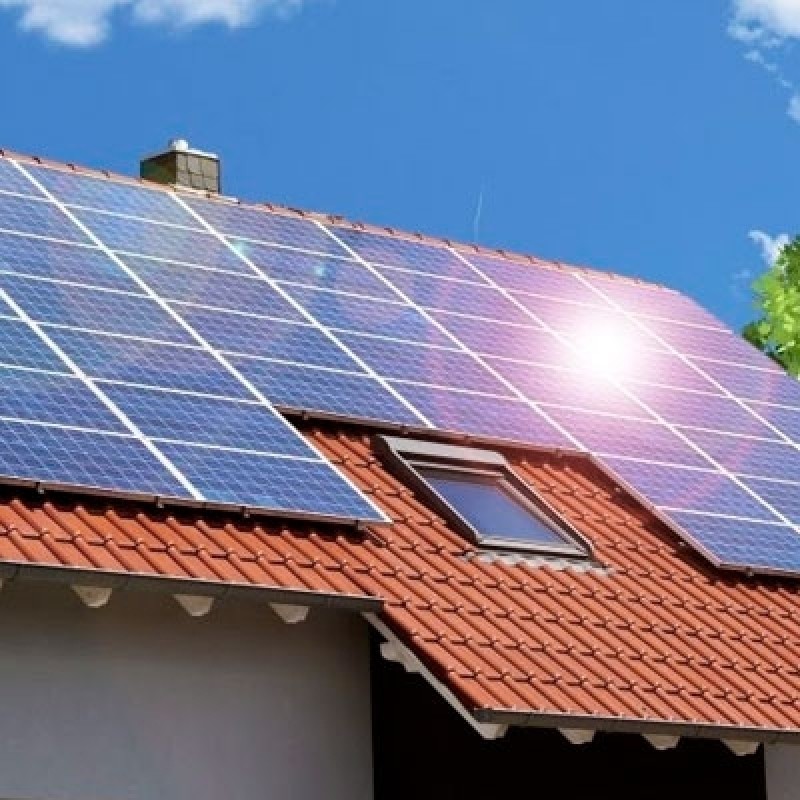 instalação energia solar residencial